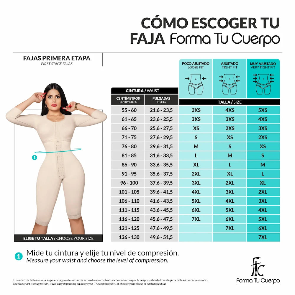 Faja Body Hilo Strapless LUXBD-021